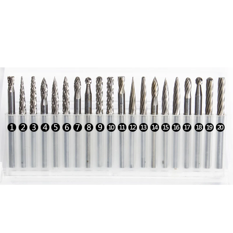 20 Pieces titanium-plated alloy grinding head dremel accessories needle tip grinding alloy Dremel Accessories for Rotary Tools
20 Pieces titanium-plated alloy grinding head dremel accessories needle tip grinding alloy Dremel Accessories for Rotary Tools