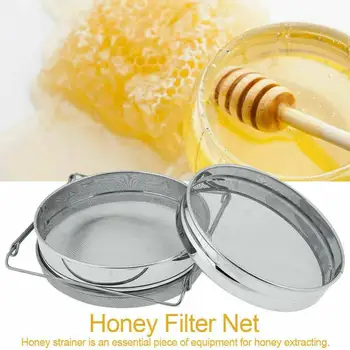 Stainless Steel Double Layer Strainer Honey Filter Strainer Network Screen Mesh Filter Sieve Beekeeping Tools Honey Tools
Stainless Steel Double Layer Strainer Honey Filter Strainer Network Screen Mesh Filter Sieve Beekeeping Tools Honey Tools