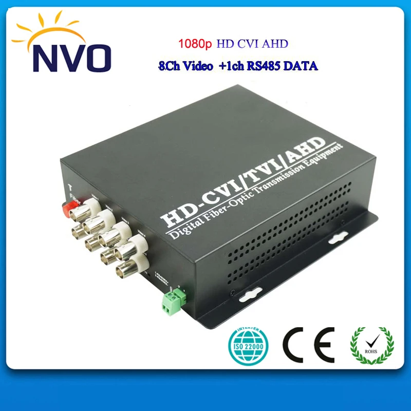 8Ch 1080PAHD/CVI/TVI to Fiber Optical VideoTransceiver+1Ch Reverse RS485 Data,SM,SX,20KM,FC,Euro Charger,Fiber Multiplexer
8Ch 1080PAHD/CVI/TVI to Fiber Optical VideoTransceiver+1Ch Reverse RS485 Data,SM,SX,20KM,FC,Euro Charger,Fiber Multiplexer