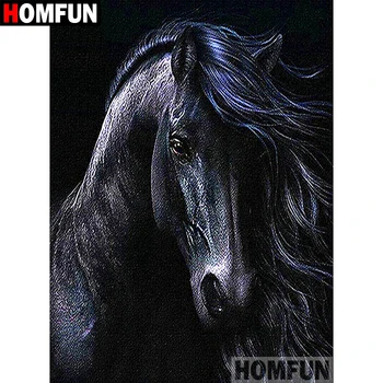 HOMFUN Full Square/Round Drill 5D DIY Diamond Painting "Black horse" Embroidery Cross Stitch 5D Home Decor Gift A07557
HOMFUN Full Square/Round Drill 5D DIY Diamond Painting "Black horse" Embroidery Cross Stitch 5D Home Decor Gift A07557