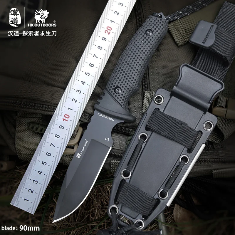 HX OUTDOORS Explorer fixed knife survival cs go hunting tool faca pocket tactical knives ganzo D2 steel blade camping tools
HX OUTDOORS Explorer fixed knife survival cs go hunting tool faca pocket tactical knives ganzo D2 steel blade camping tools