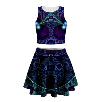 3d Print women geometric Retro tank top with short skirt high quality Bohemia abstract Short Skirt Cheerlead Dancing suits-3
3d Print women geometric Retro tank top with short skirt high quality Bohemia abstract Short Skirt Cheerlead Dancing suits-3