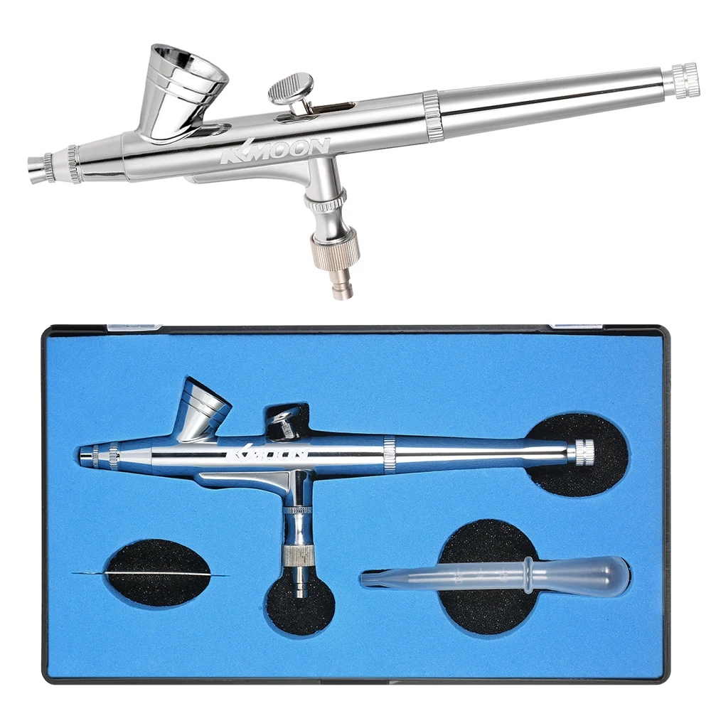 Airbrush Spray Gun 0.25mm Gravity Feed Dual-action Kit Set Air Brush for Makeup Painting Nail Art Tattoo Plastic Dropper Wrench
Airbrush Spray Gun 0.25mm Gravity Feed Dual-action Kit Set Air Brush for Makeup Painting Nail Art Tattoo Plastic Dropper Wrench