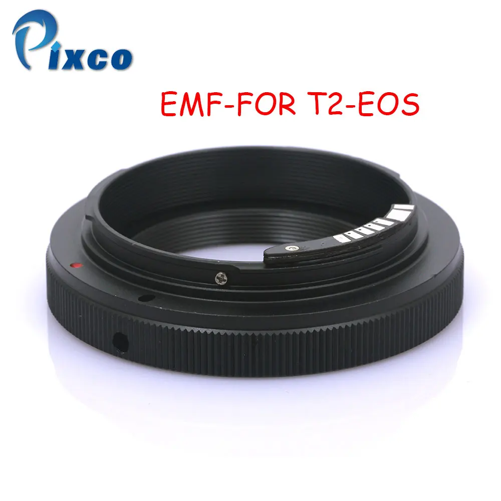 PIXCO EMF AF Confirm Mount Adapter Ring Suit For T-2 T2 T Lens To /for canon eos EF Camera
PIXCO EMF AF Confirm Mount Adapter Ring Suit For T-2 T2 T Lens To /for canon eos EF Camera
