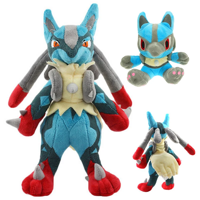Anime Pikachu Pocket doll XY Mega Lucario Plush Stuffed Peluche Toys Dolls Gifts For Children 18-30cm
Anime Pikachu Pocket doll XY Mega Lucario Plush Stuffed Peluche Toys Dolls Gifts For Children 18-30cm