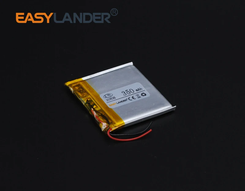 3pcs/Lot 3.7V 350mAh 303535 lipo Polymer Lithium Li-ion Battery For Consumer electronics Devices Lampe phone 033535
3pcs/Lot 3.7V 350mAh 303535 lipo Polymer Lithium Li-ion Battery For Consumer electronics Devices Lampe phone 033535