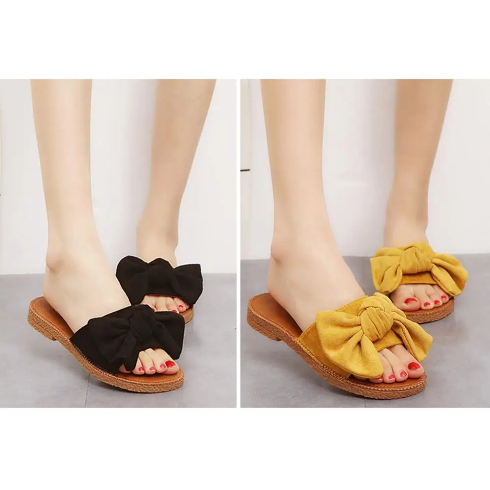 New Slippers Women Summer Bow Summer Sandals Slipper Indoor Outdoor Flip-flops Beach Shoes Female Fashion Shoes
New Slippers Women Summer Bow Summer Sandals Slipper Indoor Outdoor Flip-flops Beach Shoes Female Fashion Shoes