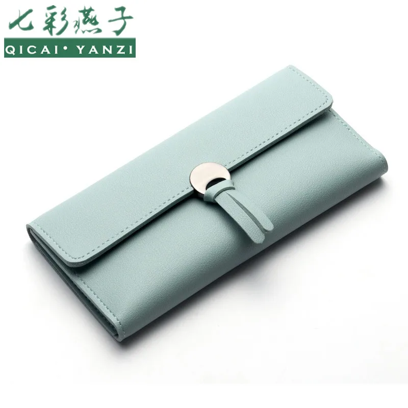 QICAI.YANZI Fashion Women Clutch Long Wallets Band...