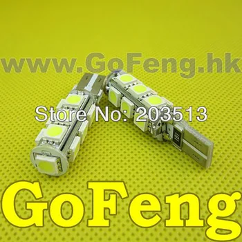 100PCS/LOT Car Led W5W 194 T10 13 Led SMD 5050 13smd Canbus Obc Error Free Led Bulb Lamp Reverse Light Hk Post Free Shipping
100PCS/LOT Car Led W5W 194 T10 13 Led SMD 5050 13smd Canbus Obc Error Free Led Bulb Lamp Reverse Light Hk Post Free Shipping