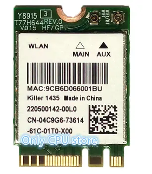 Dual band Bigfoot Killer Wireless-AC 1435 Atheros QCNFA344A Killer 1435 802.11ac Wifi Bluetooth 4.1 M.2 Card better BCM94352Z
Dual band Bigfoot Killer Wireless-AC 1435 Atheros QCNFA344A Killer 1435 802.11ac Wifi Bluetooth 4.1 M.2 Card better BCM94352Z