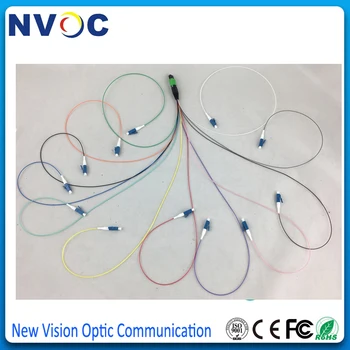 MPO Female to 12cores harness Fiber Pigtail,Insertion loss:0.35dB,SM,SX,0.9mm,50cm Length,LC/UPC Fan Out Pigtail
MPO Female to 12cores harness Fiber Pigtail,Insertion loss:0.35dB,SM,SX,0.9mm,50cm Length,LC/UPC Fan Out Pigtail