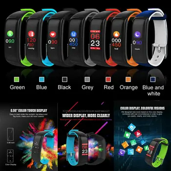 Health Fitness Trackers With Heart Rate Monitor And Blood Pressure Unisex Smart Wrisbands
Health Fitness Trackers With Heart Rate Monitor And Blood Pressure Unisex Smart Wrisbands