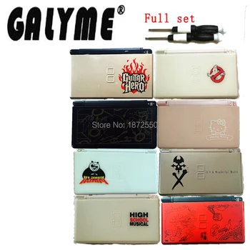 New Arrival Multi-Full Set Housing Case Cover Replacement Shell For DS Lite NintendoNDSL DSL Shell Case With Cartoon Amine Logo
New Arrival Multi-Full Set Housing Case Cover Replacement Shell For DS Lite NintendoNDSL DSL Shell Case With Cartoon Amine Logo