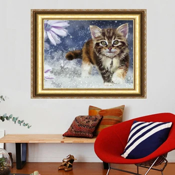 Sweet Cat Diamond Embroidery Kits Diamond Painting 40x30cm Square Rhinestone Pasted Painting Unfinis Room Wedding Decoration
Sweet Cat Diamond Embroidery Kits Diamond Painting 40x30cm Square Rhinestone Pasted Painting Unfinis Room Wedding Decoration