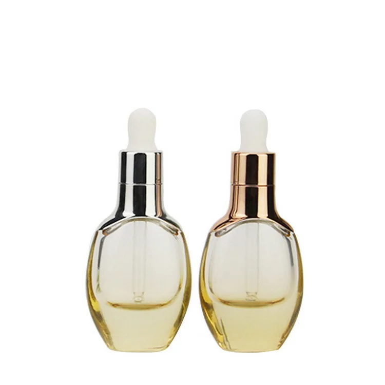 20pcs New 30ml clear glass oil bottle bright gold bright silver dropper cover essence emulsion perfume filled empty bottle
20pcs New 30ml clear glass oil bottle bright gold bright silver dropper cover essence emulsion perfume filled empty bottle