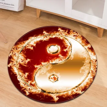 Chinese style Tai Chi round carpet computer upholstery office chair mat door mat mat area rugs for home living room bedroom rug
Chinese style Tai Chi round carpet computer upholstery office chair mat door mat mat area rugs for home living room bedroom rug