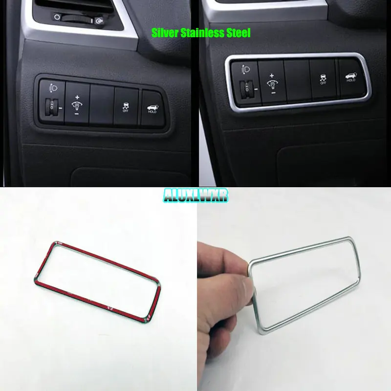 fit For Hyundai Tucson 2015 2016 Stainless Steel Headlight Lamp Switch Button Frame Cover car Interior Trims Accessories styling
fit For Hyundai Tucson 2015 2016 Stainless Steel Headlight Lamp Switch Button Frame Cover car Interior Trims Accessories styling