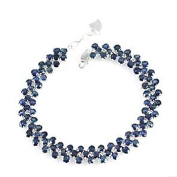 New Qi Xuan_Free Shipping Dark Blue Stone Luxury Bracelets_S925 Solid Silver Fashion Bracelets_Manufacturer Directly Sales
New Qi Xuan_Free Shipping Dark Blue Stone Luxury Bracelets_S925 Solid Silver Fashion Bracelets_Manufacturer Directly Sales