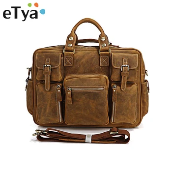 100% Genuine Leather Men Bag Briefcase Cow Leather Men Handbag Vintage Cowhide Men's Travel Shoulder Bag Messenger Bag
100% Genuine Leather Men Bag Briefcase Cow Leather Men Handbag Vintage Cowhide Men's Travel Shoulder Bag Messenger Bag