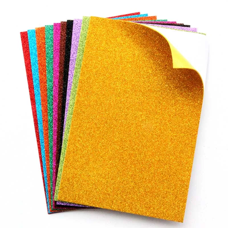 10pcs A4 Colored EVA Dust Sponge Paper DIY Handmade Scrapbooking Craft Flash Foam Paper Glitter Manual Art Materials Supplies
10pcs A4 Colored EVA Dust Sponge Paper DIY Handmade Scrapbooking Craft Flash Foam Paper Glitter Manual Art Materials Supplies