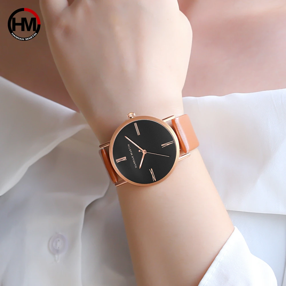 Japan imported movement Genuine Leather New simple design watch women fashion Luxury Brand quartz clock Ladies wrist watches
Japan imported movement Genuine Leather New simple design watch women fashion Luxury Brand quartz clock Ladies wrist watches