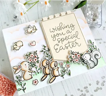 TPP Friendship of Small Animals Clear rubber stamps/kids clear stamps and dies for scrapbooking/card making/cutting dies
TPP Friendship of Small Animals Clear rubber stamps/kids clear stamps and dies for scrapbooking/card making/cutting dies