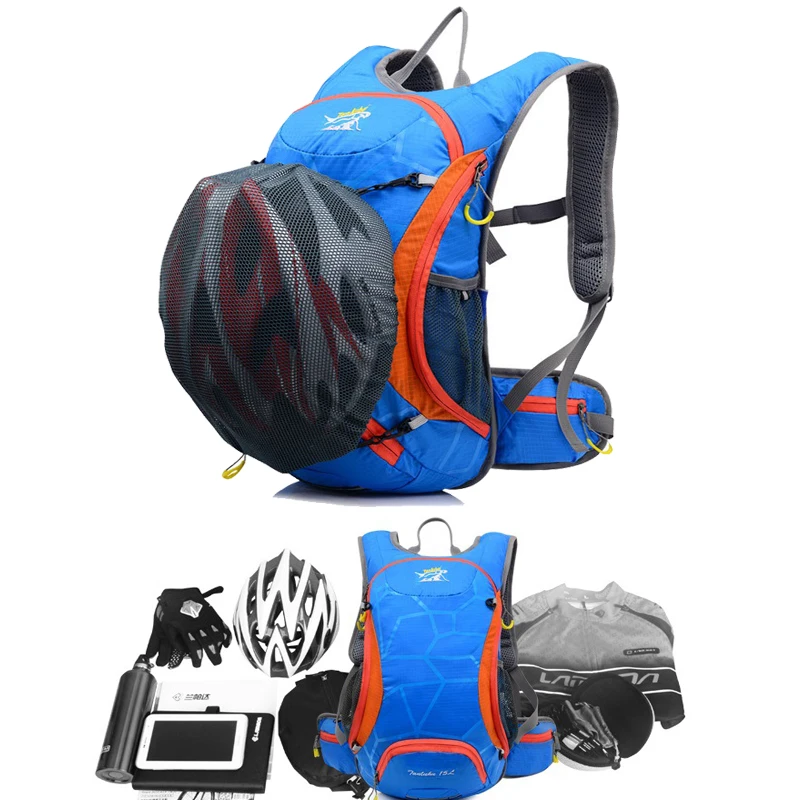 Outdoor mountaineering hiking mountain bike MTB bicycle riding backpack ultra light breathable bag travel backpack w helmet b
Outdoor mountaineering hiking mountain bike MTB bicycle riding backpack ultra light breathable bag travel backpack w helmet b