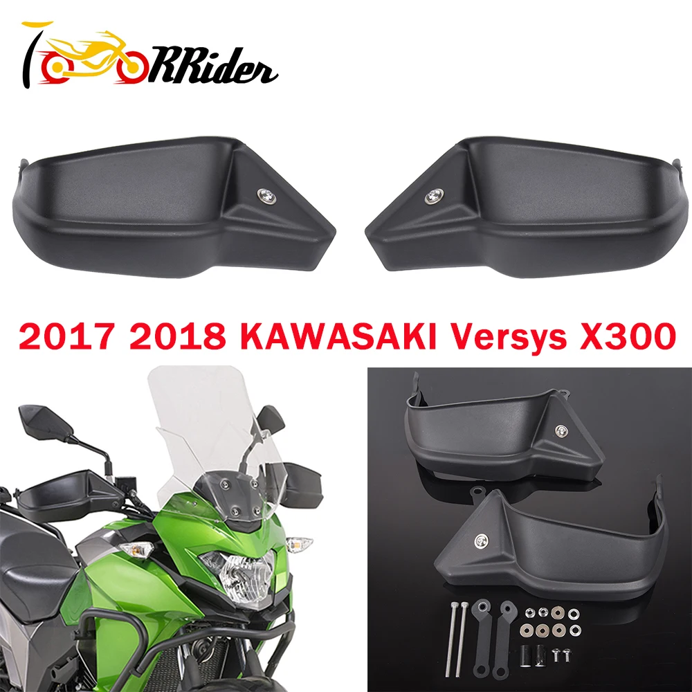 

Motorcycle Parts 2Pcs Versys X-300 Hand Guard Grip Shell Protection Handguard Kit For Kawasaki Versys X300 Versys 300 X