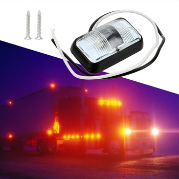 Red Yellow 2 LED DC 10V-30V Waterproof For Truck Trailer Boat Side Marker Light Piranha Blinker Light Dark Warning
Red Yellow 2 LED DC 10V-30V Waterproof For Truck Trailer Boat Side Marker Light Piranha Blinker Light Dark Warning