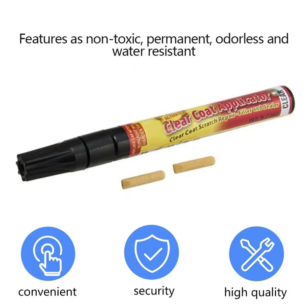 Auto Vehicle Painting Pen Car Styling Marker Tool Universal Magic Fix Car Scratches Repair Remover Pen Clear Coat Applicator
Auto Vehicle Painting Pen Car Styling Marker Tool Universal Magic Fix Car Scratches Repair Remover Pen Clear Coat Applicator