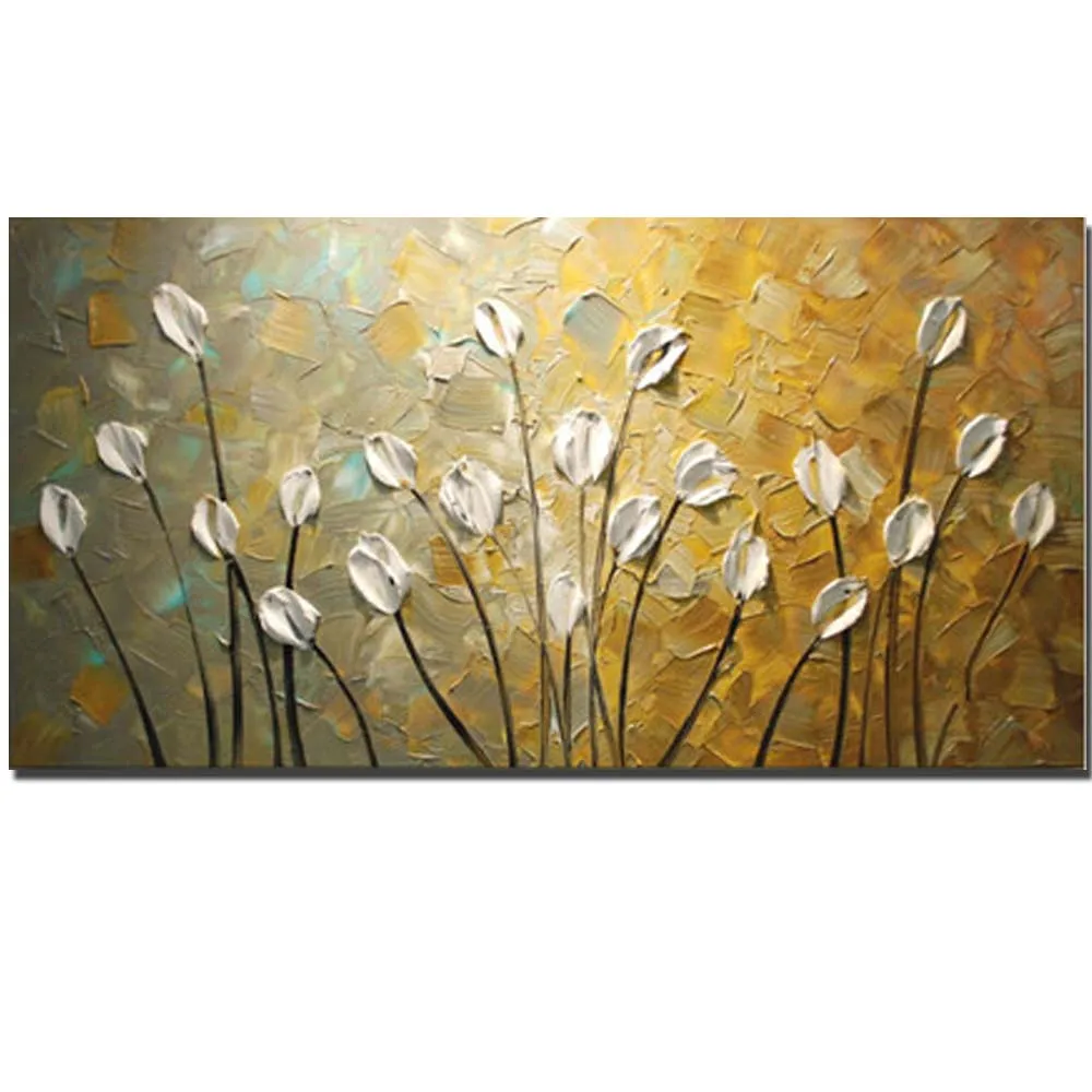 100% Hand Painted Textured Palette Knife Abstract Flower Oil Painting Abstract Modern Canvas Wall Picture Living Room Home Decor
100% Hand Painted Textured Palette Knife Abstract Flower Oil Painting Abstract Modern Canvas Wall Picture Living Room Home Decor