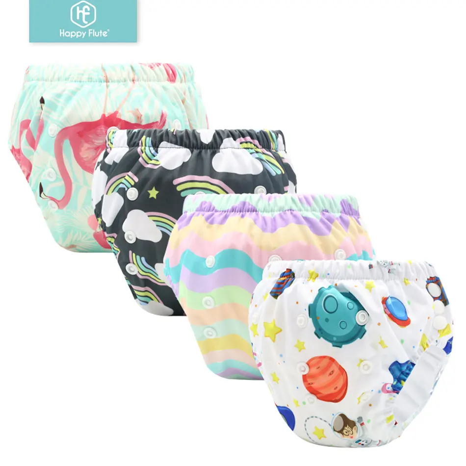 Happy flute adjustable baby washable cloth diaper reusable nappies / training pants with snap 5-10kg
Happy flute adjustable baby washable cloth diaper reusable nappies / training pants with snap 5-10kg