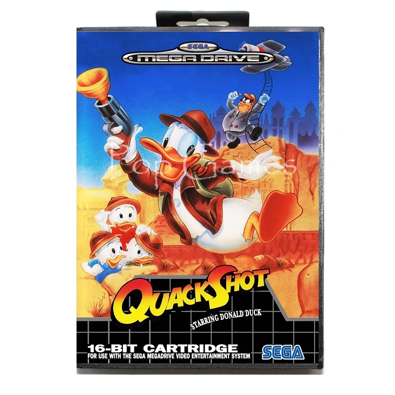 Quack Shot Quackshot Sticker B with Box for 16 bit Sega MD Game Card for Mega Drive for Genesis Video Console
Quack Shot Quackshot Sticker B with Box for 16 bit Sega MD Game Card for Mega Drive for Genesis Video Console