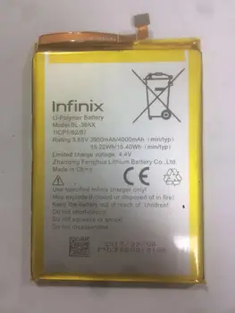 3.8V 3950 mAh Replacement Battery For Infinix 4 X557 BL-39AX Cell Phone Batteries
3.8V 3950 mAh Replacement Battery For Infinix 4 X557 BL-39AX Cell Phone Batteries