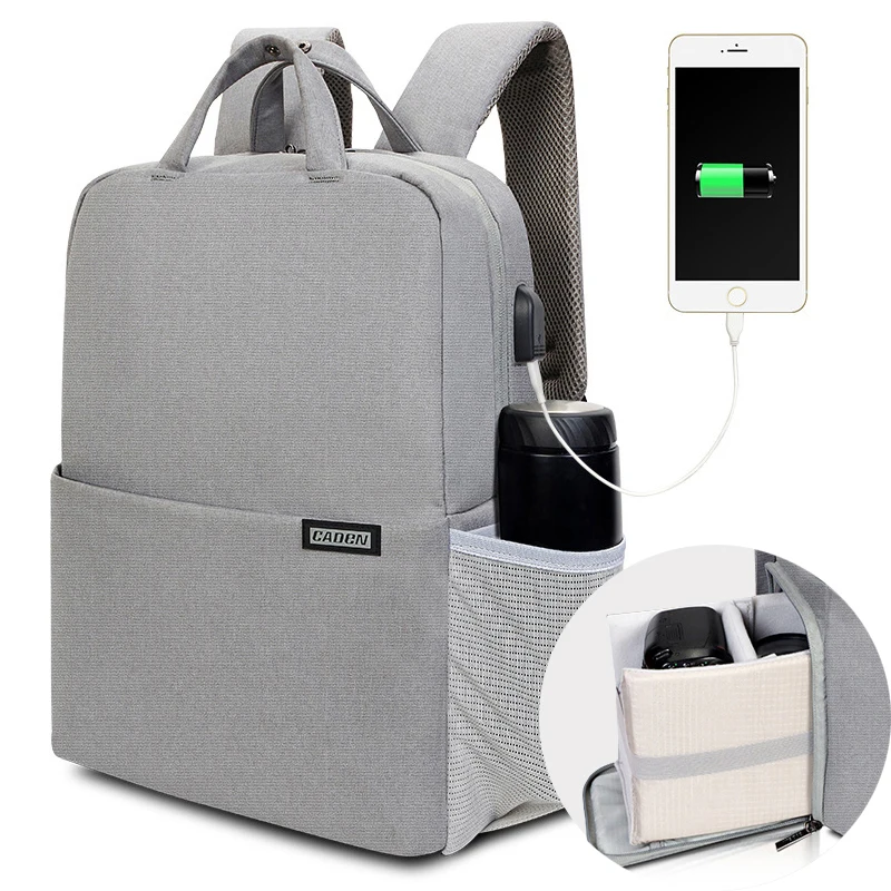 CADeN L5II Anti-theft DSLR Camera Backpack Multifunctional Travel Outdoor Waterproof Tablet Laptop Bag for Sony Canon Nikon DSLR
CADeN L5II Anti-theft DSLR Camera Backpack Multifunctional Travel Outdoor Waterproof Tablet Laptop Bag for Sony Canon Nikon DSLR