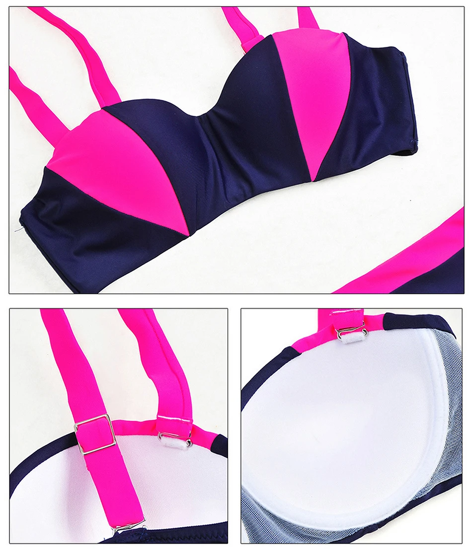 2017 Bikinis Women Swimsuit High Waisted Bathing Suits Swim Halter Top Push Up Bikini Set Plus Size Swimwear Maillot De Bain 25 2017 Bikinis Women Swimsuit High Waisted Bathing Suits Swim Halter Top Push Up Bikini Set Plus Size Swimwear Maillot De Bain 25