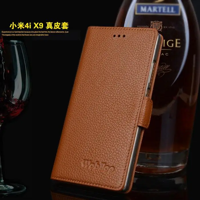 For Xiaomi mi4c mi4i X9 Phone Case , Luxurious Real Genuine Leather Folded Leather Case Stents Case Flip Case for xiaomi m4i m4c
For Xiaomi mi4c mi4i X9 Phone Case , Luxurious Real Genuine Leather Folded Leather Case Stents Case Flip Case for xiaomi m4i m4c