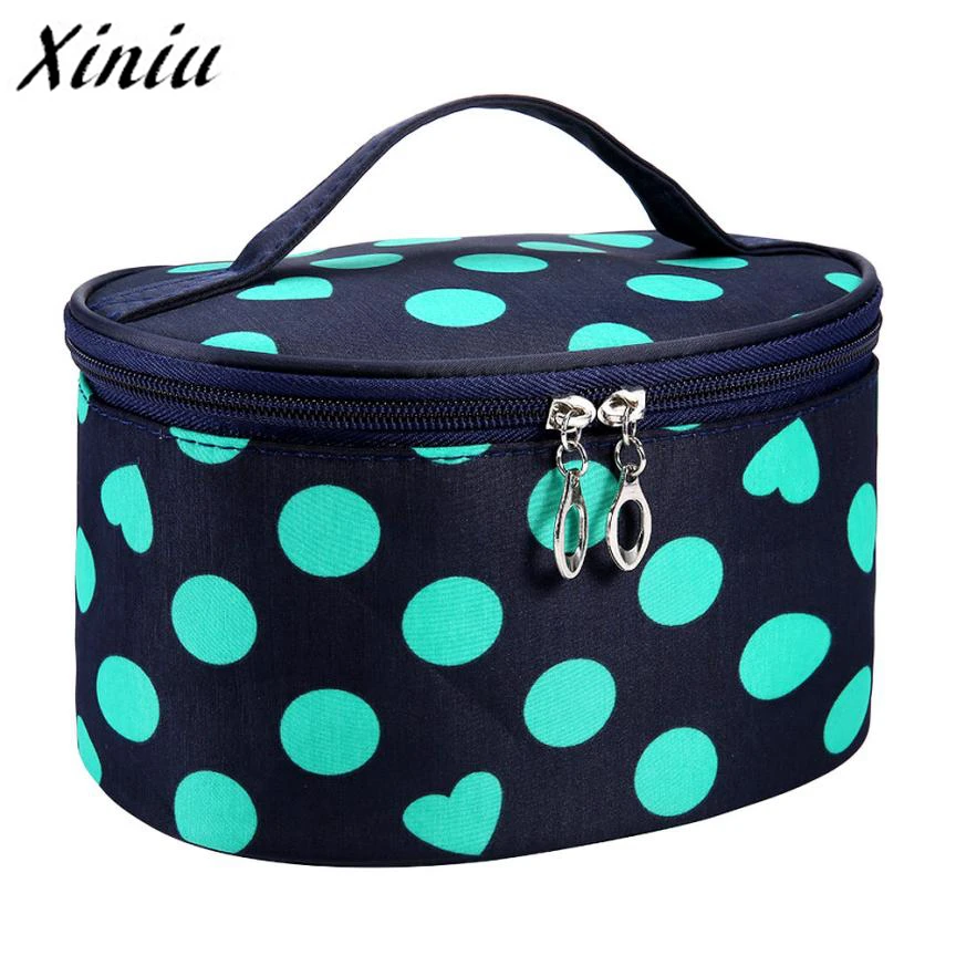 Woman Portable Storage Makeup Bags Travel Large Capacity Cosmetic Bag Canvas Dot Beauty Portable Cosmetic Bag #YL5
Woman Portable Storage Makeup Bags Travel Large Capacity Cosmetic Bag Canvas Dot Beauty Portable Cosmetic Bag #YL5