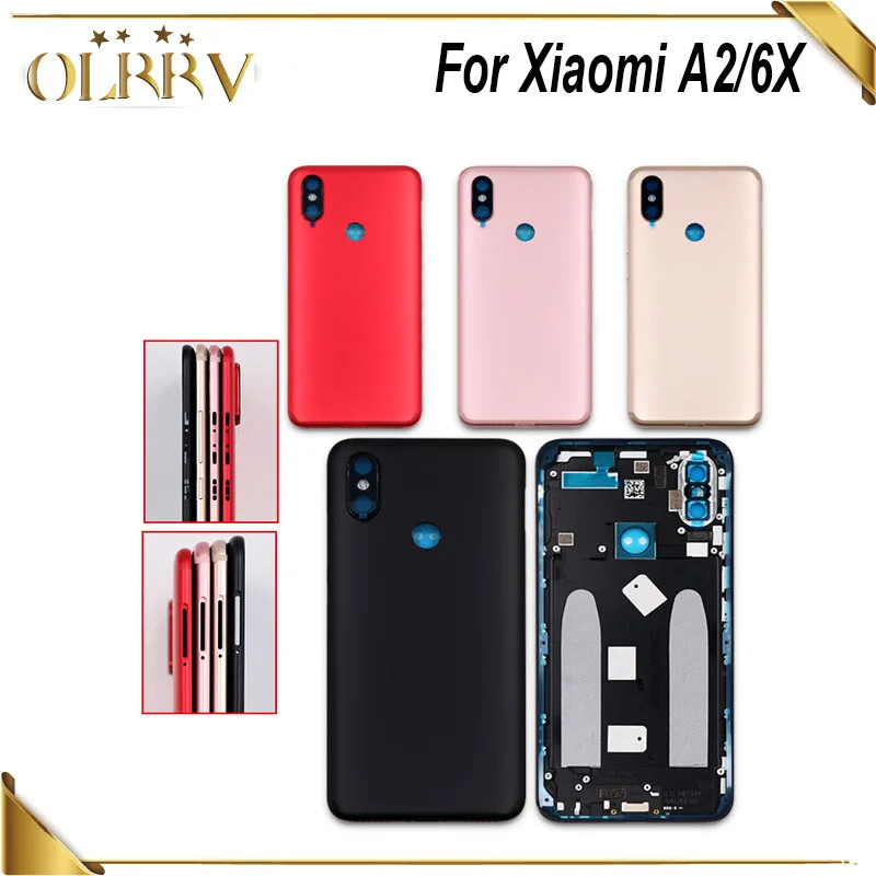 5.99'' For Xiaomi Mi6X Mi 6X Battery Cover 100% New Durable Back Case Mobile Phone Accessory for Xiaomi A2 MiA2 MA2 Housing Case
5.99'' For Xiaomi Mi6X Mi 6X Battery Cover 100% New Durable Back Case Mobile Phone Accessory for Xiaomi A2 MiA2 MA2 Housing Case