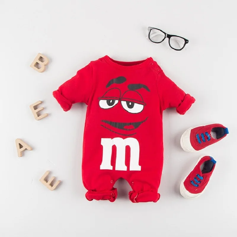 Baby Romper Body Baby Boy Girls Clothes set Kid Jumpsuit MMS Chocolate Bean roupas baby meninos for Babies 0-3M,6 12M
Baby Romper Body Baby Boy Girls Clothes set Kid Jumpsuit MMS Chocolate Bean roupas baby meninos for Babies 0-3M,6 12M