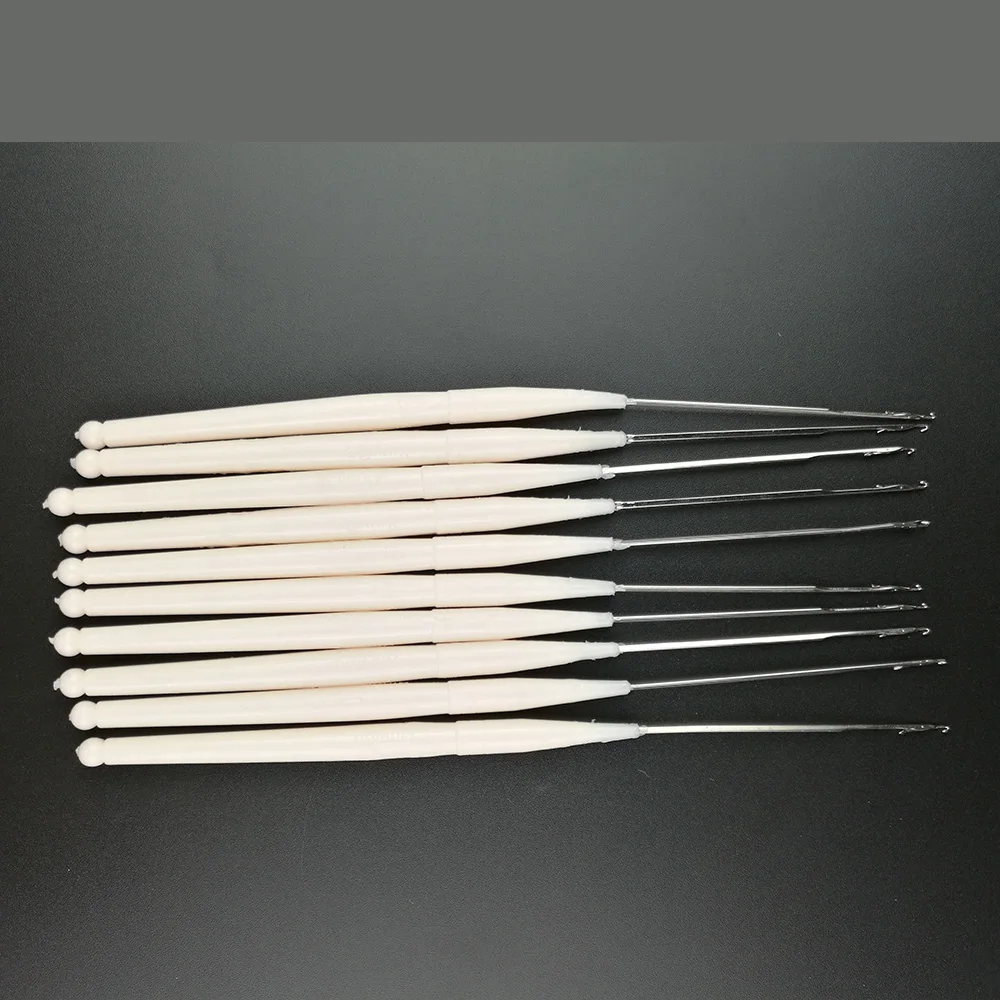 10PCs Soft Plastic Handled Metal Hook Crochet Hooks Needles Kit Knitting Needles for Weave Knitting DIY Sewing Accessories
10PCs Soft Plastic Handled Metal Hook Crochet Hooks Needles Kit Knitting Needles for Weave Knitting DIY Sewing Accessories