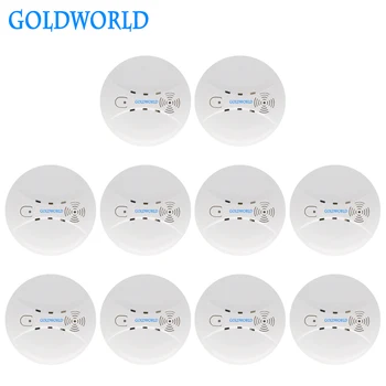GoldWorld Wireless Fire Protection Smoke Detector Portable Alarm Sensors For Our Home Security Alarm System 10pcs
GoldWorld Wireless Fire Protection Smoke Detector Portable Alarm Sensors For Our Home Security Alarm System 10pcs
