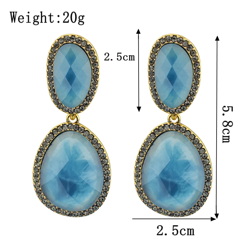 drop earrings
