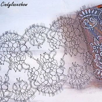 3 Meters long 24CM wide Black White Double Edging Eyelash Chantilly Lace Trimming Wedding Lace Trim French Lace Trim Fabrics DIY
3 Meters long 24CM wide Black White Double Edging Eyelash Chantilly Lace Trimming Wedding Lace Trim French Lace Trim Fabrics DIY