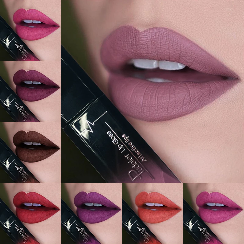 Pudaier 21 colors matte lip gloss Sexy orange lipstick long lasting lip tint Women's Beauty Lip liquid Makeup Set
Pudaier 21 colors matte lip gloss Sexy orange lipstick long lasting lip tint Women's Beauty Lip liquid Makeup Set