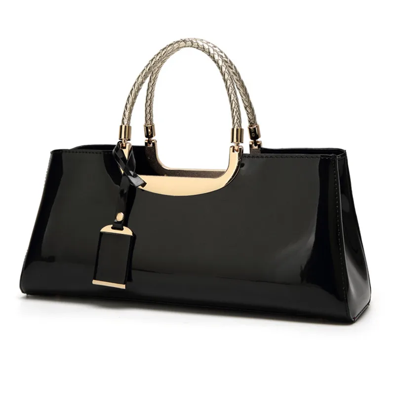 High Quality Patent Leather Women Bag Travel Shoulder bag for women 2018 Tote Italian Leather Handbags Sac A Main bolsa feminina
High Quality Patent Leather Women Bag Travel Shoulder bag for women 2018 Tote Italian Leather Handbags Sac A Main bolsa feminina