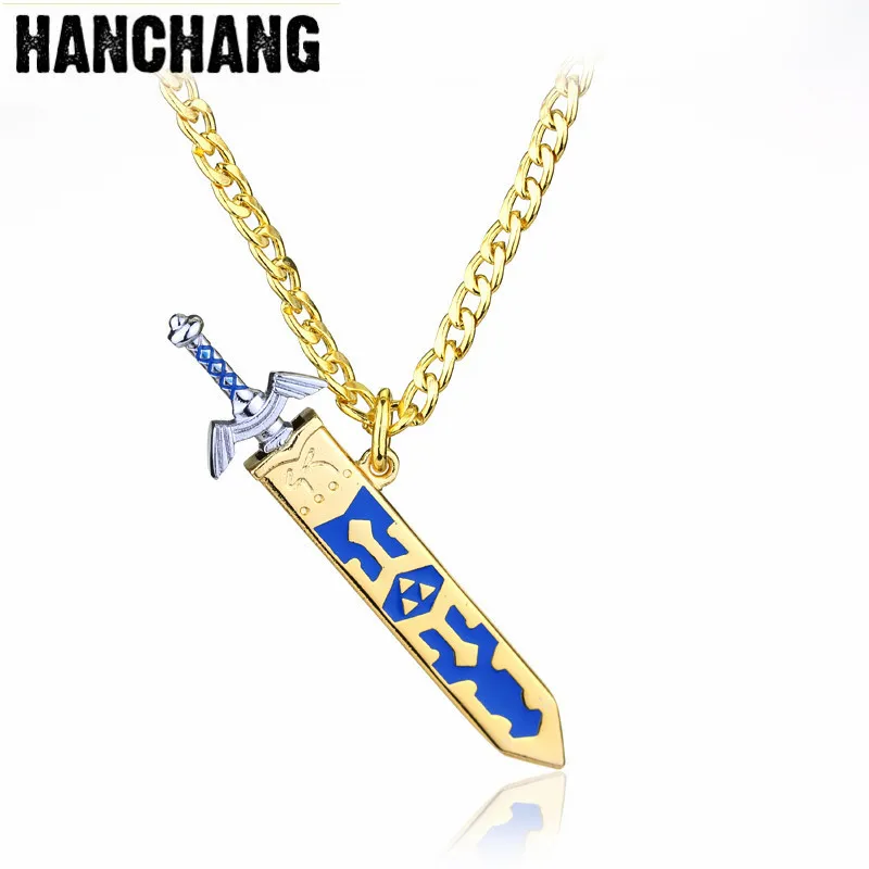 Men's Fashion Jewelry Game Legend Of Zelda Removable Master Sword Cool Pendant Necklace For Men Gifts
Men's Fashion Jewelry Game Legend Of Zelda Removable Master Sword Cool Pendant Necklace For Men Gifts
