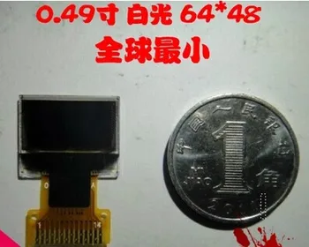 4pcs/lot Factory Outlet Smallest 0.49"OLED Screen Display Module 64x32 Dots SSD1306 Controller IIC I2C Serial White on Black 
4pcs/lot Factory Outlet Smallest 0.49"OLED Screen Display Module 64x32 Dots SSD1306 Controller IIC I2C Serial White on Black