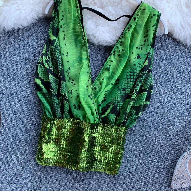 sexy summer v neck sleeveless tops tanks camis for women women's Sequin slim waisted chiffon shirts blue green grey top shirt 
sexy summer v neck sleeveless tops tanks camis for women women's Sequin slim waisted chiffon shirts blue green grey top shirt