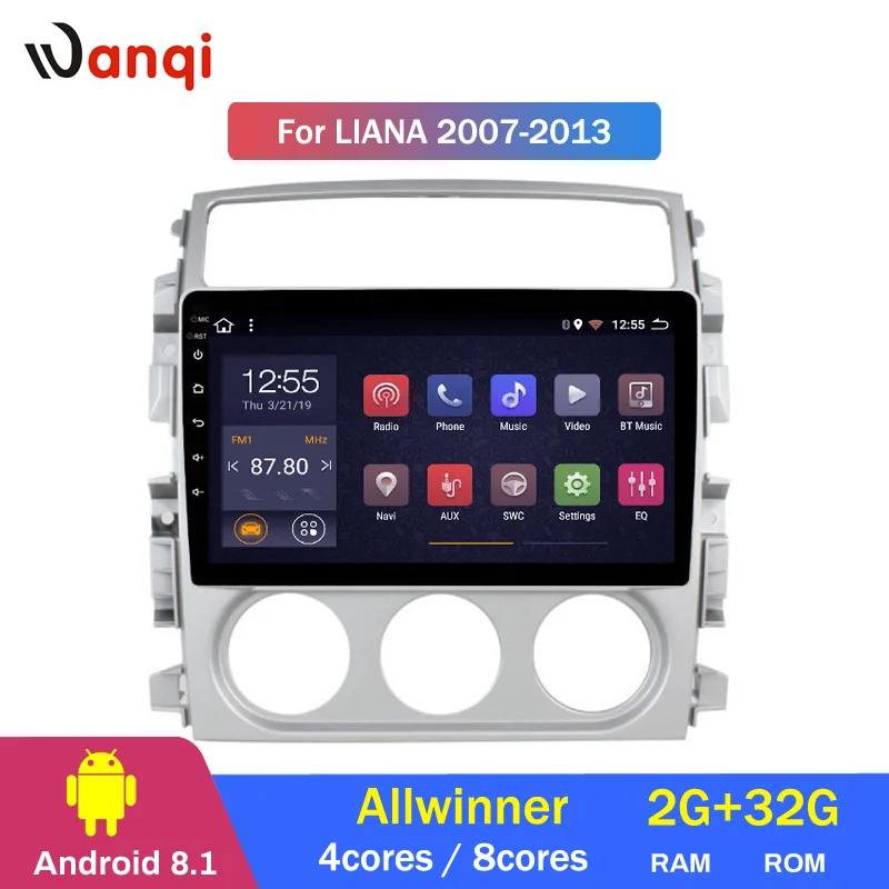 2G RAM 32G ROM 9 Inch Android 8.1 Car Dvd Gps Player for Suzuki LIANA 2007-2013 With Radio Navigation Bt Wifi
2G RAM 32G ROM 9 Inch Android 8.1 Car Dvd Gps Player for Suzuki LIANA 2007-2013 With Radio Navigation Bt Wifi